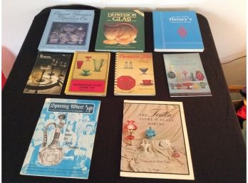 Lot Of Collectible Glass Books
