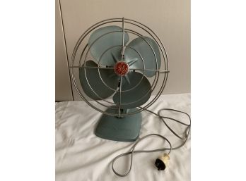 Vintage GE Oscillating Metal Fan