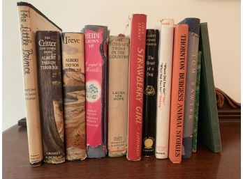 Antique And Vintage YA Books, Some 1st Edition