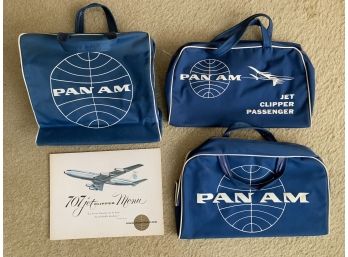 Pan Am Gear From Transatlantic Flight To Paris