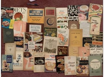 Early And Mid 20th Century Cooking Booklets