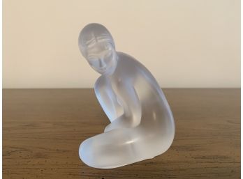 Signed Lalique Nude Woman