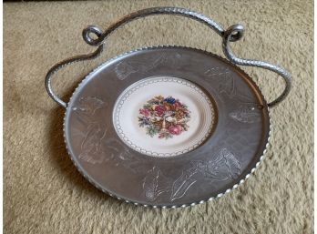 1930’s Triumph/Limoges Farberware Hammered Plate