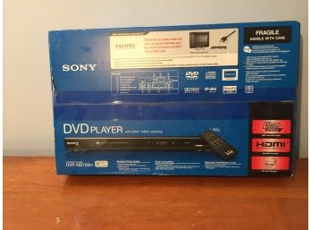 Sony DVD Player New In Box