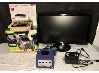 Vintage Technology Lot With Nintendo Game Cube