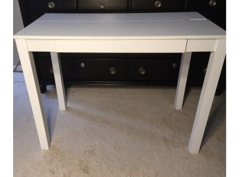 White Minimalist Desk