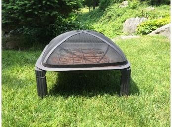 Outdoor Small Fire Pit With Screen Top