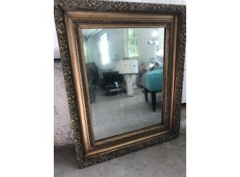 Lovely Antique Mirror - 'Soft Gold' Color - Very Ornate And VERY High Quality