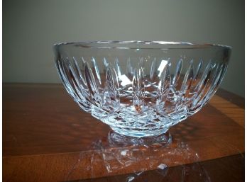 Stunning WATERFORD Crystal Round Bowl - Made In Ireland - MINT !