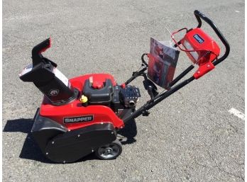 100% Like New SNAPPER Snow Blower - Model1222EE - USED ONE TIME  ! ! !