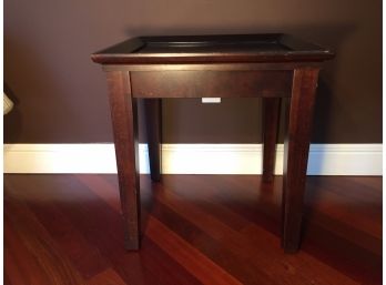 Hardwood Tray Top End Table