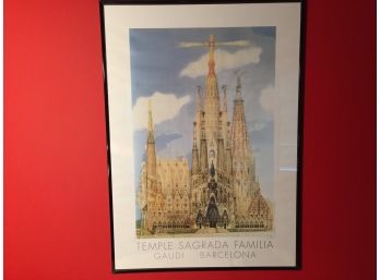 Print Of Gaudi Temple Sagrada Familia Barcelona