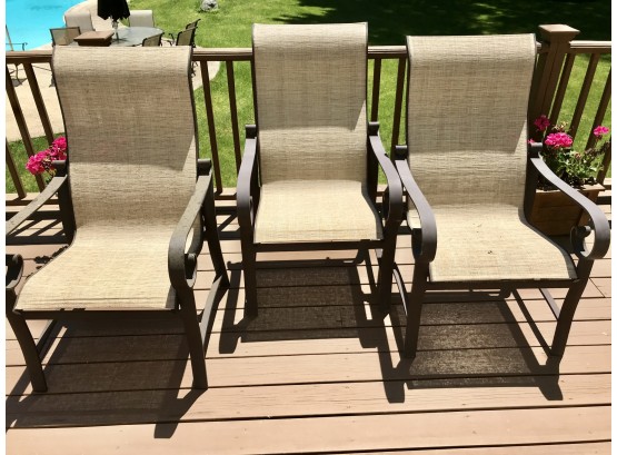Three Patio Chairs