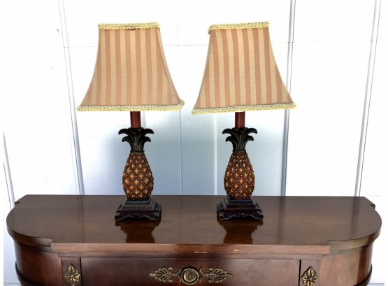 Pineapple Motif  Lamps