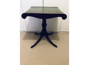 Vintage Leather Top Table