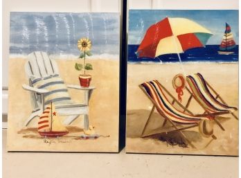 Two Beach Prints