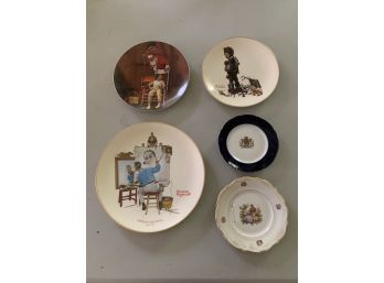 Lot Of Assorted Decorative Plates