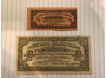 Worcester Salt Co & Package Confectionery Co Coupons