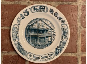 Vermont Country Store China Plate