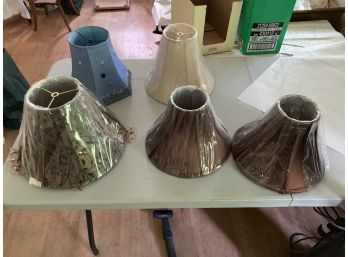 Lot Of Assorted Lamp Shades