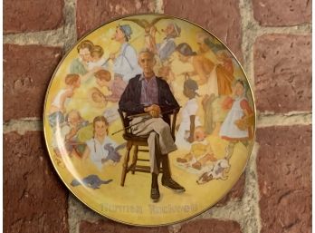 Norman Rockwell Remembered China Plate