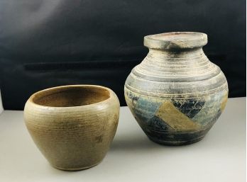 Pair Of Vintage Ceramic Vases