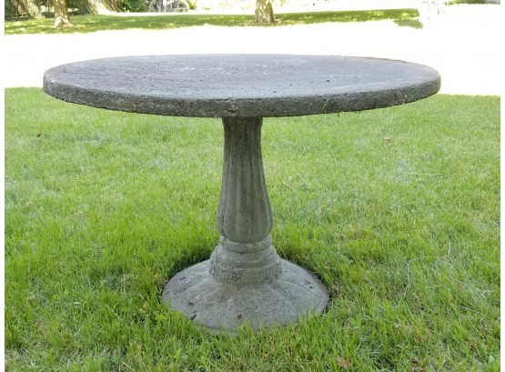 Elegant Cast Concrete Dining Table