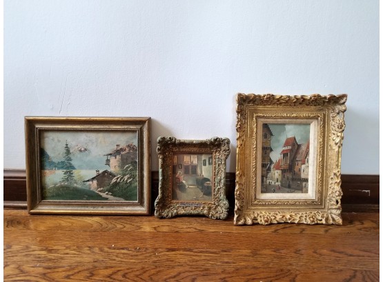 Vintage Wall Art - Oil On Board And More!