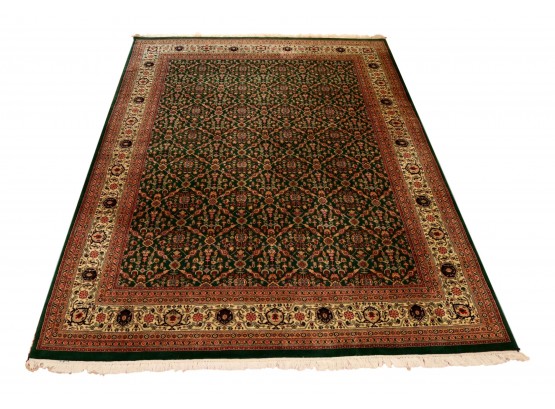 Wool Hand Knotted Herati Rug  Made In Pakistan Valued @ $2,900.