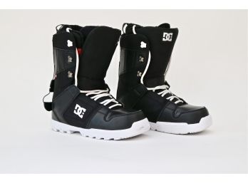 Men’s DC Phase 15 Black Snow Board Boots Valued At $140 Size 11.5
