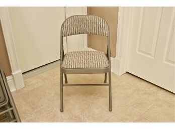 Set Of 7 Samsonite Chairs Upholstered In Grey Performance Fabric  (2 Of 2 Sets)