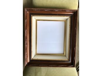 Vintage Three Dimensional Wooden Frame