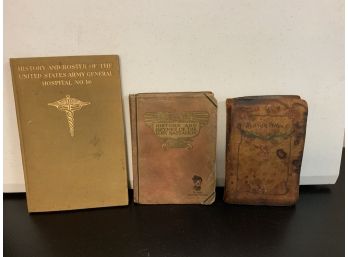 3 Antique Books ~ Very Cool ~