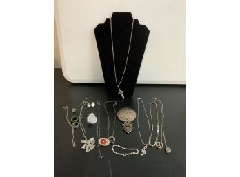 Large Jewelry Lot ~ Rings, Pins & Necklaces ~