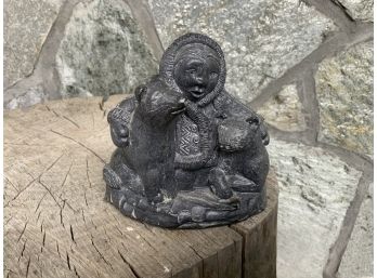 A Wolf Original Sculpture ~ Made In Canada ~
