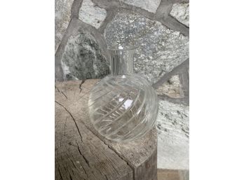 Small Baccarat Ribbed Vase