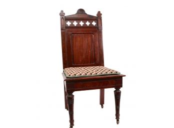 Antique Gothic Empire Chair