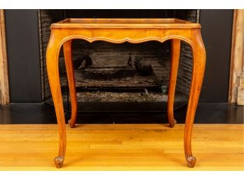 Baker Furniture Burl Wood Accent Table