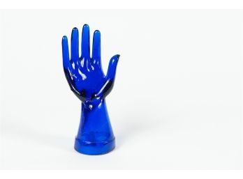 Art Glass Hand Sculpture