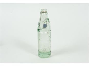 J. Roberts Castleford Codd-Neck Glass Soda Bottle