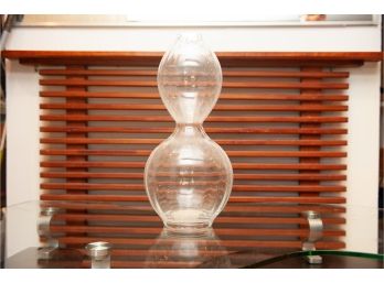 Large Hourglass Shaped Vase