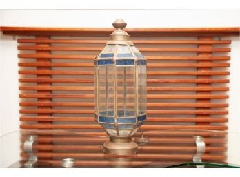 Glass & Copper Lantern