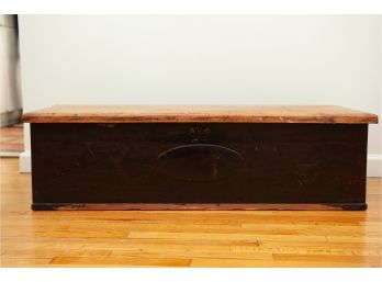 Large Rustic Pine Chest