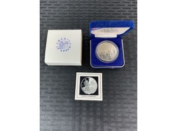U.S. Mint Uncirculated 1988 America In Space Young Astronaut Medal 90% Silver