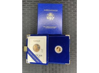 1991 5 Dollar Gold American Eagle Coin