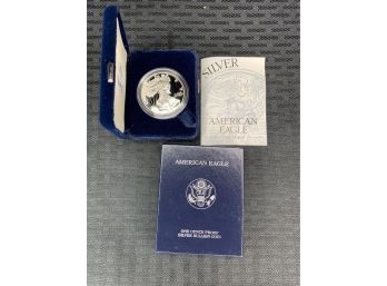 2000 American  Silver Eagle One Dollar Proof Coin .999 Fine