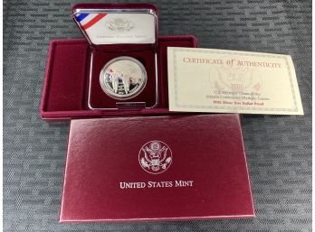 U.S. Mint 1995 Olympics Proof Silver Dollar Coin