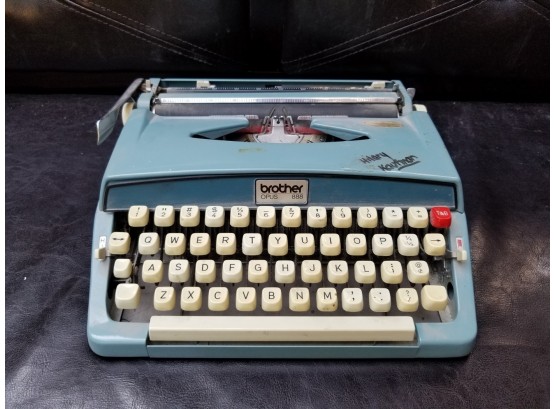 Vintage Brother 'Opus 888' Portable Typewriter