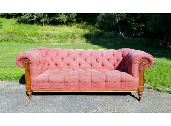 Stunning Antique Chesterfield Sofa