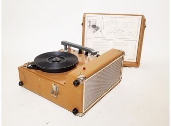Vintage 1950's Classroom Record Player